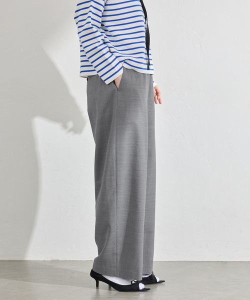 IENA(イエナ)の「《追加》ウォッシャブルセミコクーンパンツ(その他パンツ・レディース・チャコールグレー/グレー/ダークブルー・34/36/38)」の19枚目の写真