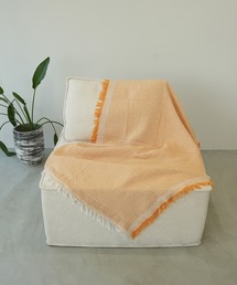 c.u.l（シーユーエル）の「フリンジ マルチラグ ピクニックシート ミドルサイズ 90×150 cula1400（ラグ/マット）」