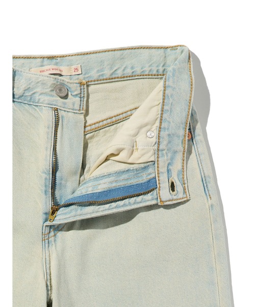 Levi's(リーバイス)の「Levi's/リーバイス RIBCAGE WIDE LEG ジーンズ(デニムパンツ・レディース・インディゴブルー/ライトインディゴブルー/グレー/ブラウン・28inch/27inch/26inch/25inch/24inch/23inch)」の12枚目の写真