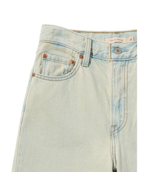 Levi's(リーバイス)の「Levi's/リーバイス RIBCAGE WIDE LEG ジーンズ(デニムパンツ・レディース・インディゴブルー/ライトインディゴブルー/グレー/ブラウン・28inch/27inch/26inch/25inch/24inch/23inch)」の11枚目の写真