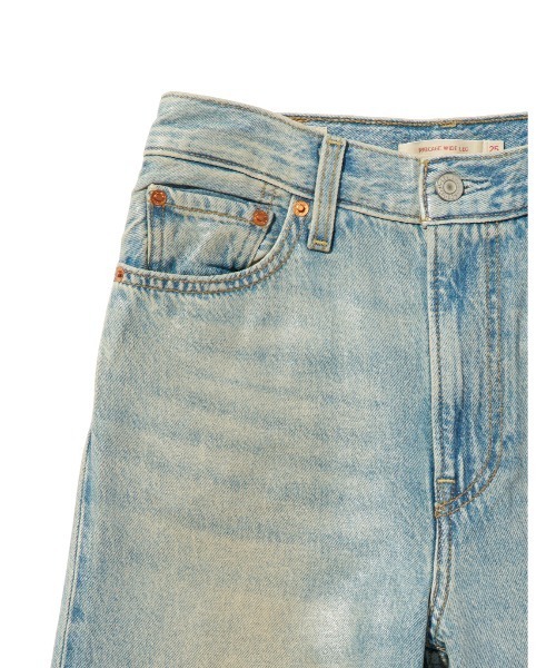 Levi's(リーバイス)の「Levi's/リーバイス RIBCAGE WIDE LEG ジーンズ(デニムパンツ・レディース・インディゴブルー/ライトインディゴブルー/グレー/ブラウン・28inch/27inch/26inch/25inch/24inch/23inch)」の22枚目の写真