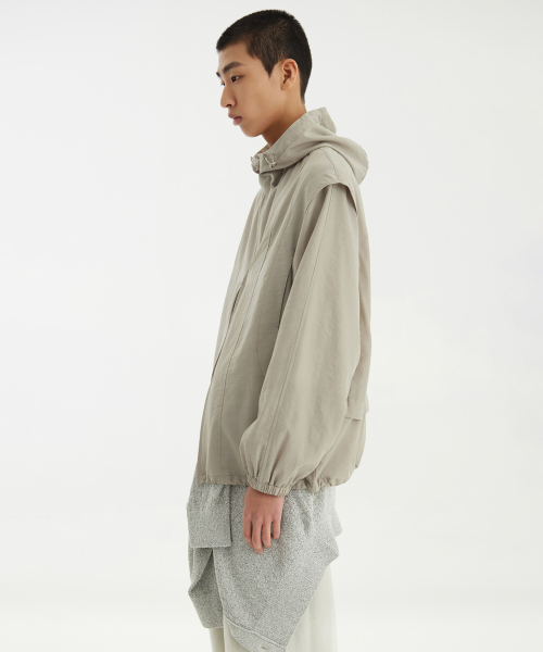 YOUTH(ユース)の「Windbreaker Jacket - Beige(ナイロンジャケット・レディース・その他・S/M/L)」の11枚目の写真