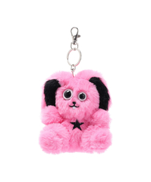 ISTKUNST（イストクンスト）の「ODD RABBIT DOLL KEYCHAIN_PINK(IK2EFMAB61A)（キーケース/キーアクセサリー）」