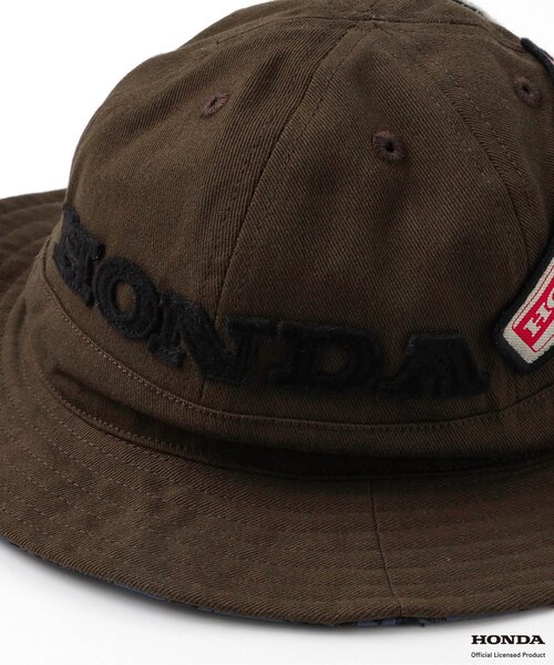 F.O.KIDS（エフオーキッズ）の「HONDAコラボ　ワッペンアウトドアハット（ハット・キッズ・レインボー/ブラウン・52/50/56/54）」の15枚目の写真