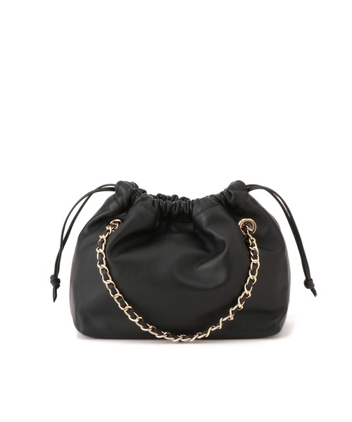 ROPE'(ロペ)の「Sheep Leather Bag soiree(ソアレ) /2WAY(ハンドバッグ・レディース・ブラック・FREE)」の4枚目の写真