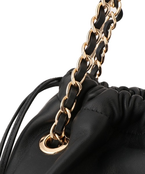 ROPE'(ロペ)の「Sheep Leather Bag soiree(ソアレ) /2WAY(ハンドバッグ・レディース・ブラック・FREE)」の5枚目の写真