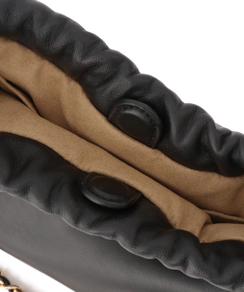 ROPE'(ロペ)の「Sheep Leather Bag soiree(ソアレ) /2WAY(ハンドバッグ・レディース・ブラック・FREE)」の9枚目の写真