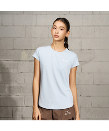 IBA NENETS（イバネネツ）の「ライトバランスクーリングTシャツ - スカイブルー（Tシャツ/カットソー）」