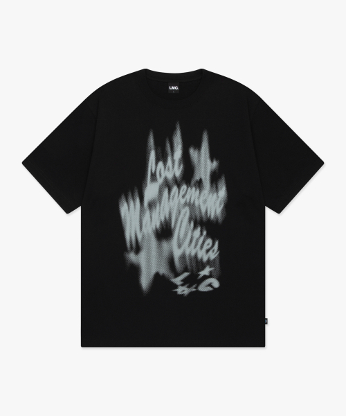 LMCの「ブラーレイヤーティー ブラック（Tシャツ/カットソー・レディース・その他・XL/S/M/L）」の4枚目の写真