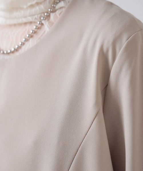 Bou Jeloud（ブージュルード）の「ノーカラージャケット（ノーカラージャケット・レディース・ネイビー/ベージュ・FREE）」の19枚目の写真