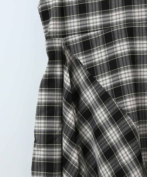 JEANASIS（ジーナシス）の「チェックキャミドレス/645453（ワンピース・レディース・ブラック系その他/ブラウン系その他・FREE）」の11枚目の写真