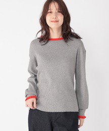 studio CLIP | 12ゲージプチフリルハイネックプルオーバー(ニット/セーター)