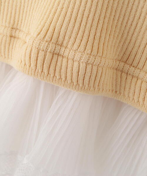 FREE'S MART（フリーズマート）の「◆レイヤードデザインリブニット（ニット/セーター・レディース・グレー/ネイビー/イエロー・FREE）」の19枚目の写真