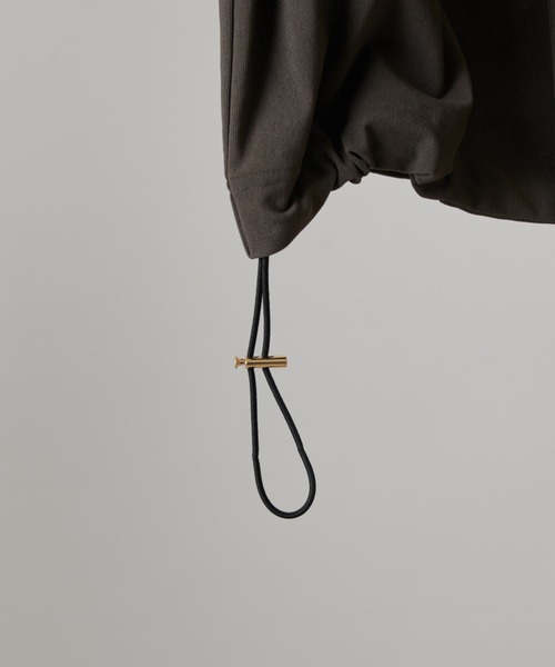 CULLNI(クルニ)の「【CULLNI exclusive for Lui's】半袖コーチシャツブルゾン(シャツ/ブラウス・メンズ・ネイビー/ブラック/チャコールグレー・2/1)」の15枚目の写真