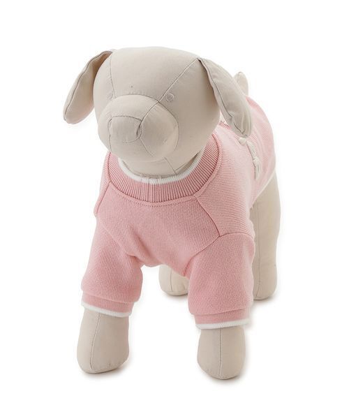 gelato pique(ジェラートピケ)の「【CAT&DOG】ロゴプリント裏毛プルオーバー(リード/ハーネス/首輪・レディース・ライム/ピンク/オレンジ/ブルー・S/M/L)」の20枚目の写真