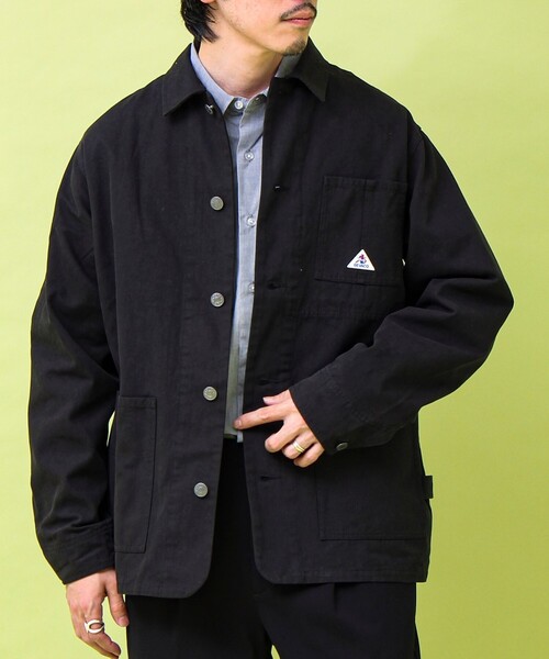 GEVACO（ゲバコ）の「【GEVACO/ゲバコ】12ozデニム/キャンバス カバーオール（カバーオール・メンズ・インディゴブルー/ブラック・M/L）」の17枚目の写真