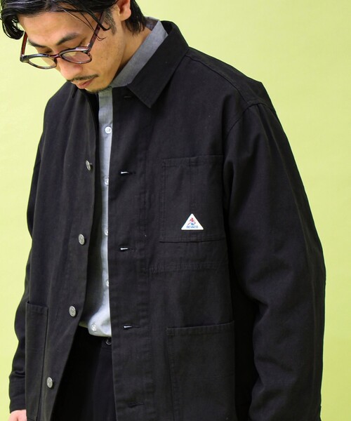 GEVACO（ゲバコ）の「【GEVACO/ゲバコ】12ozデニム/キャンバス カバーオール（カバーオール・メンズ・インディゴブルー/ブラック・M/L）」の20枚目の写真