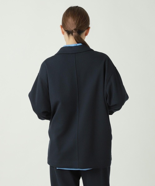 ZUCCa(ズッカ)の「LIGHT BOUCLE / ジャケット / P(テーラードジャケット・レディース・ネイビー/ブラック・M size)」の9枚目の写真