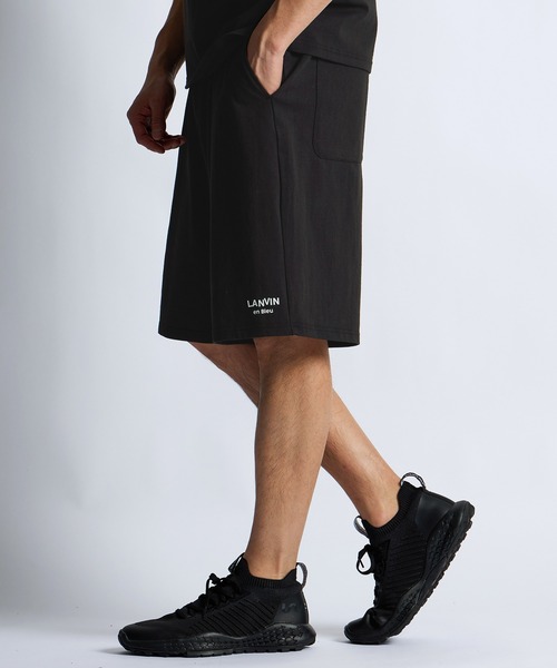 LANVIN en Bleu（ランバンオンブルー）の「8オンス ジムショーツ（その他パンツ・メンズ・オフホワイト/ブラック/ブルーグレー/ネイビー・52/50/48）」の13枚目の写真