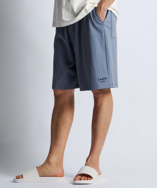 LANVIN en Bleu（ランバンオンブルー）の「8オンス ジムショーツ（その他パンツ・メンズ・オフホワイト/ブラック/ブルーグレー/ネイビー・52/50/48）」の9枚目の写真