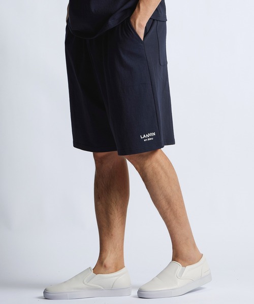 LANVIN en Bleu（ランバンオンブルー）の「8オンス ジムショーツ（その他パンツ・メンズ・オフホワイト/ブラック/ブルーグレー/ネイビー・52/50/48）」の5枚目の写真