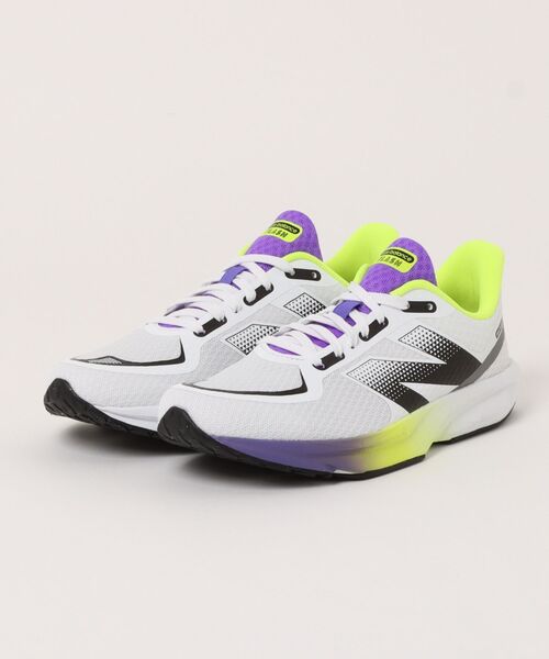 NEW BALANCE(ニューバランス)の「《New Balance》MFLSH(スニーカー・メンズ・ダークグレー/ホワイト系その他/ブラック×ホワイト・25.5cm/26.0cm/26.5cm/27.0cm/27.5cm/28.0cm/25.0cm)」の2枚目の写真