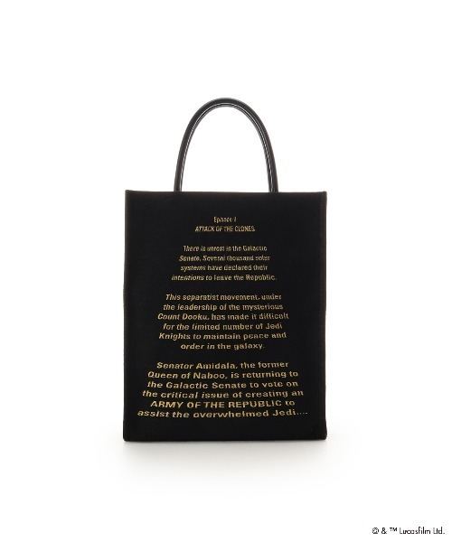 Samantha Thavasa(サマンサタバサ)の「『スター・ウォーズ』コレクション(EpisodeⅡ) トートバッグ(トートバッグ・レディース・ブラック・FREE)」の2枚目の写真
