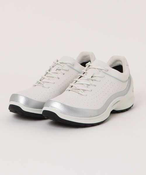 ECCO(エコー)の「ECCO 高性能 BIOM ENERGI M メンズ 本革 スニーカー 防水(スニーカー・メンズ・シルバー・42/41)」の1枚目の写真