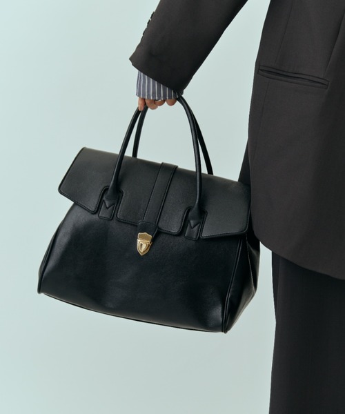 DRWCYS(ドロシーズ)の「ワーカーバックルトートバッグ(トートバッグ・レディース・ブラック・FREE)」の4枚目の写真