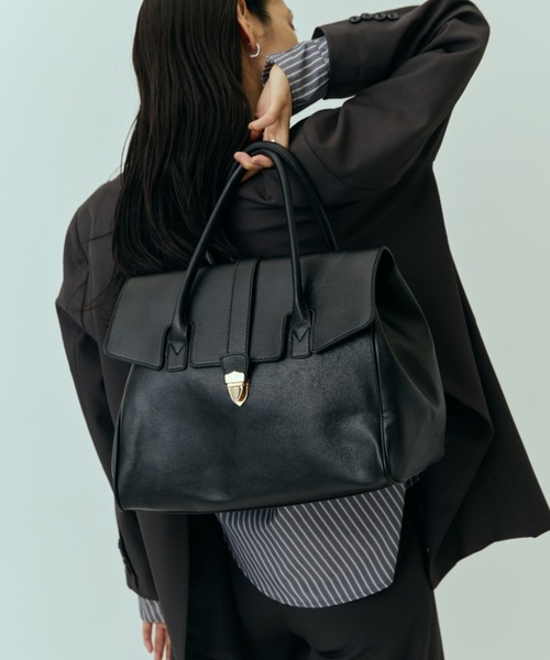 DRWCYS(ドロシーズ)の「ワーカーバックルトートバッグ(トートバッグ・レディース・ブラック・FREE)」の6枚目の写真