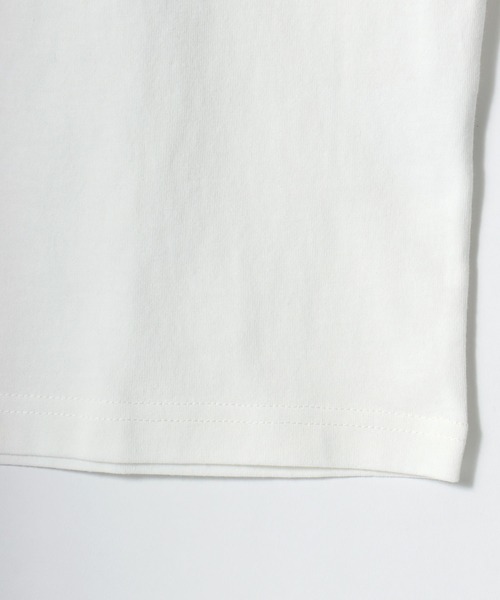 Dickies(ディッキーズ)の「Dickies/ディッキーズ 別注 オーバーサイズ ミニロゴワッペン ワンポイント刺繍 半袖Tシャツ/無地T/リブライン リンガーT/レディース メンズ(Tシャツ/カットソー・メンズ・グリーン系その他/ブラック/ホワイト/ブラック系その他/ダークグリーン/ネイビー/ホワイト系その他/ブルー系その他・M/L/XL)」の21枚目の写真