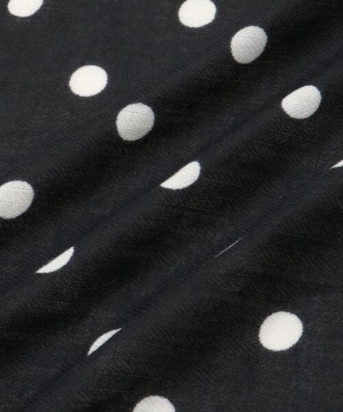 le.coeur blanc（ルクールブラン）の「ドット大判スカーフ（バンダナ/スカーフ・レディース・ホワイト系その他/ブラック系その他・FREE）」の12枚目の写真