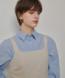 allureville | シャークスキンショートジレ(ベスト)