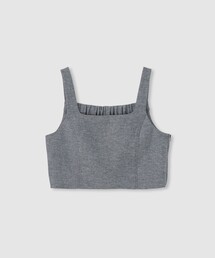 シャークスキンショートジレ