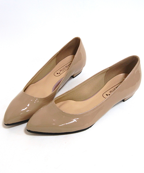 JELLY BEANS(ジェリービーンズ)の「【レイン対応】【Made in Japan】ポインテッドレインパンプス(324-1115)JELLY BEANS(ジェリービーンズ)(レインシューズ・レディース・ピンクベージュ/ベージュ/ブルー/ブラック/パイソン/ネイビー/レッド/シルバー・24.5/23/23.5/22.5/24)」の14枚目の写真