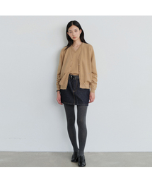 Washable V-neck cardigan