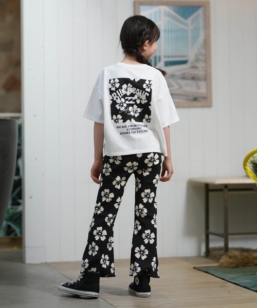 BILLABONG(ビラボン)の「BILLABONG/ビラボン キッズ GIRLS S/S TEEシャツ SQUARE LOGO ルーズクロップドフィット BG015250(Tシャツ/カットソー・キッズ・ブラック/ホワイト・140cm/150cm/130cm)」の5枚目の写真