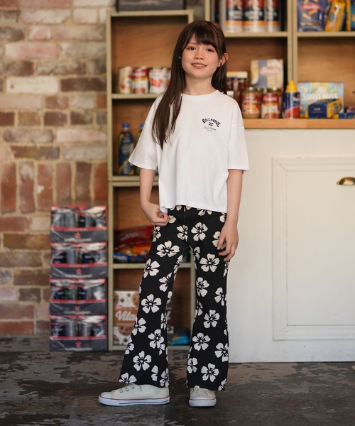 BILLABONG(ビラボン)の「BILLABONG/ビラボン キッズ GIRLS S/S TEEシャツ SQUARE LOGO ルーズクロップドフィット BG015250(Tシャツ/カットソー・キッズ・ブラック/ホワイト・140cm/150cm/130cm)」の6枚目の写真
