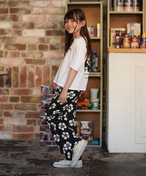 BILLABONG(ビラボン)の「BILLABONG/ビラボン キッズ GIRLS S/S TEEシャツ SQUARE LOGO ルーズクロップドフィット BG015250(Tシャツ/カットソー・キッズ・ブラック/ホワイト・140cm/150cm/130cm)」の7枚目の写真