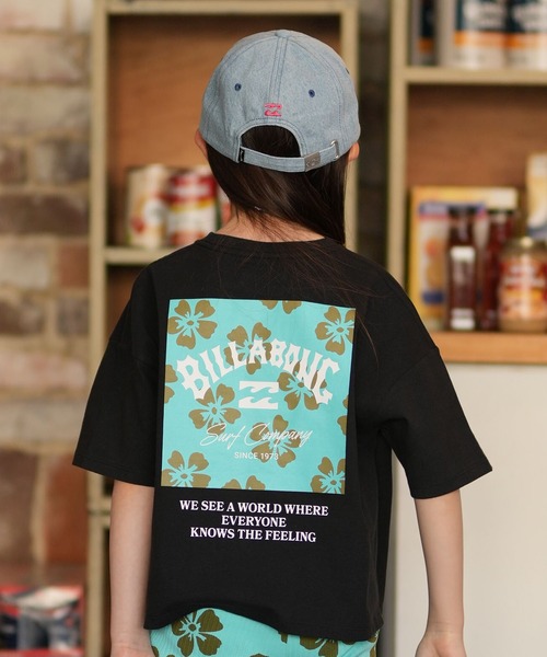 BILLABONG(ビラボン)の「BILLABONG/ビラボン キッズ GIRLS S/S TEEシャツ SQUARE LOGO ルーズクロップドフィット BG015250(Tシャツ/カットソー・キッズ・ブラック/ホワイト・140cm/150cm/130cm)」の8枚目の写真