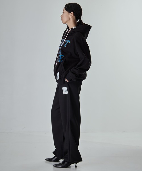Maison MIHARA YASUHIRO(メゾンミハラヤスヒロ)の「【MIHARA YASUHIRO/ミハラヤスヒロ】DONT TAG ME PRINTED HOODIE/ドントタグミープリンティッドフーディー/パーカー(パーカー・レディース・グレー/ブラック・38)」の13枚目の写真