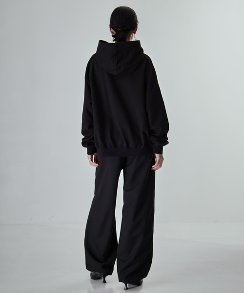 Maison MIHARA YASUHIRO(メゾンミハラヤスヒロ)の「【MIHARA YASUHIRO/ミハラヤスヒロ】DONT TAG ME PRINTED HOODIE/ドントタグミープリンティッドフーディー/パーカー(パーカー・レディース・グレー/ブラック・38)」の14枚目の写真