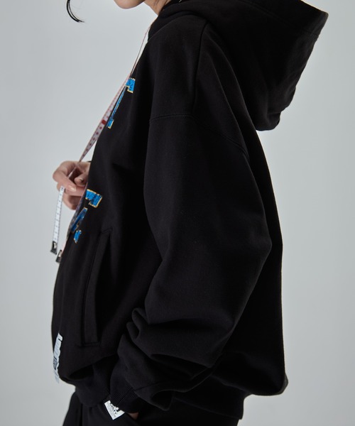 Maison MIHARA YASUHIRO(メゾンミハラヤスヒロ)の「【MIHARA YASUHIRO/ミハラヤスヒロ】DONT TAG ME PRINTED HOODIE/ドントタグミープリンティッドフーディー/パーカー(パーカー・レディース・グレー/ブラック・38)」の15枚目の写真