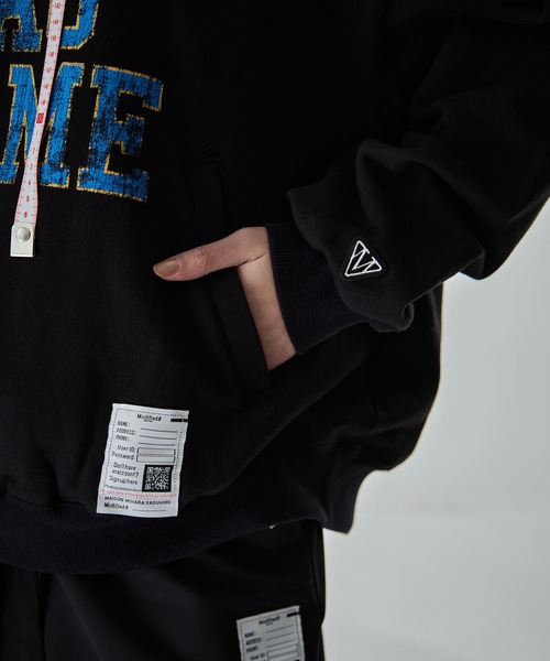 Maison MIHARA YASUHIRO(メゾンミハラヤスヒロ)の「【MIHARA YASUHIRO/ミハラヤスヒロ】DONT TAG ME PRINTED HOODIE/ドントタグミープリンティッドフーディー/パーカー(パーカー・レディース・グレー/ブラック・38)」の16枚目の写真