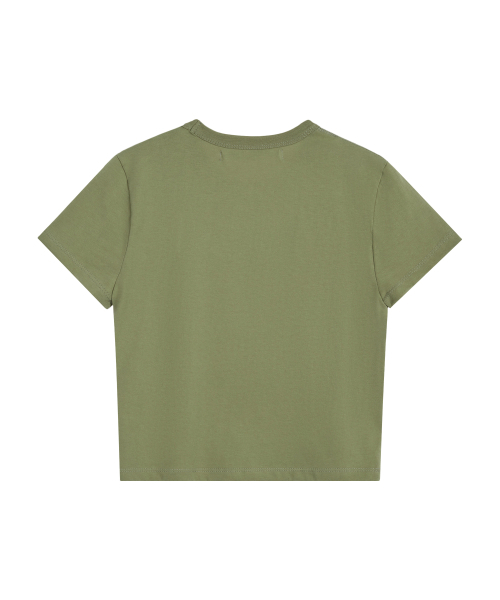 Rest&Recreation(レストアンドレクリエーション)の「BASIC LOGO T-SHIRT - KHAKI(Tシャツ/カットソー・レディース・その他・ONE)」の2枚目の写真