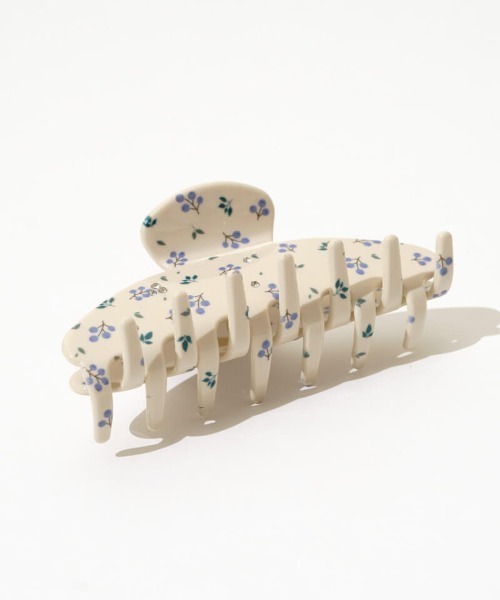 flower（フラワー）の「フローラルクリップ（バレッタ/ヘアクリップ・レディース・レッド/ブルー・FREE）」の3枚目の写真