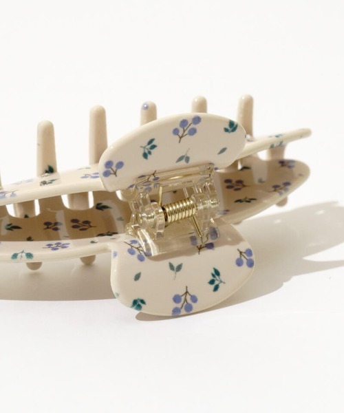 flower（フラワー）の「フローラルクリップ（バレッタ/ヘアクリップ・レディース・レッド/ブルー・FREE）」の4枚目の写真