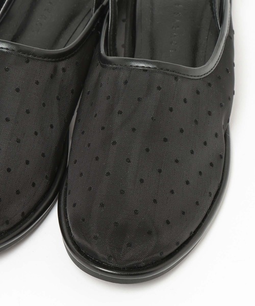 LOWRYS FARM（ローリーズファーム）の「シアーミュール 637812（サンダル・レディース・ブラック系その他/グレー・MEDIUM/LARGE）」の7枚目の写真