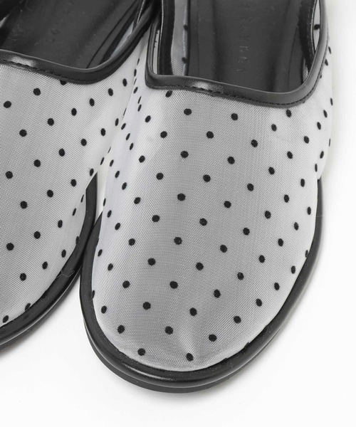 LOWRYS FARM（ローリーズファーム）の「シアーミュール 637812（サンダル・レディース・ブラック系その他/グレー・MEDIUM/LARGE）」の8枚目の写真