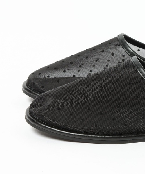 LOWRYS FARM（ローリーズファーム）の「シアーミュール 637812（サンダル・レディース・ブラック系その他/グレー・MEDIUM/LARGE）」の9枚目の写真